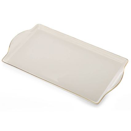 Čajový servis NOAH krémová/zlatá