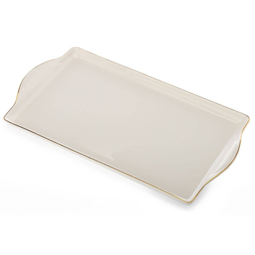 Čajový servis NOAH krémová/zlatá