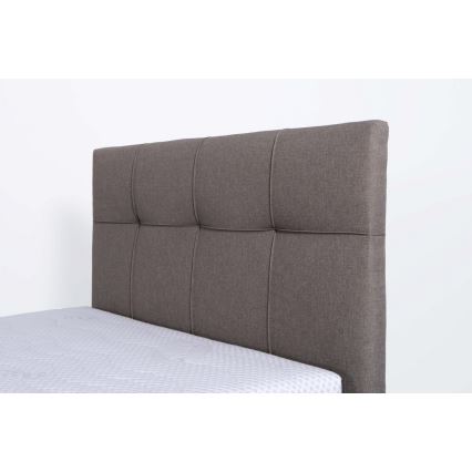 Čalúnená posteľ MARIA ONE s matracom a úložným priestorom 90x200 cm taupe