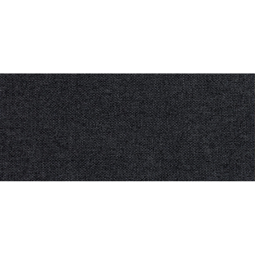 Čalúnená univerzálna rozkladacia sedacia súprava v tvare U OXFORD, čierna/šedá