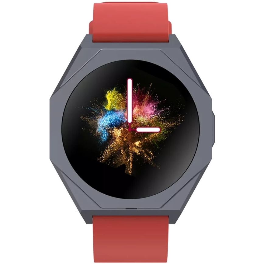Canyon - Inteligentné hodinky OTTO IP68 červená