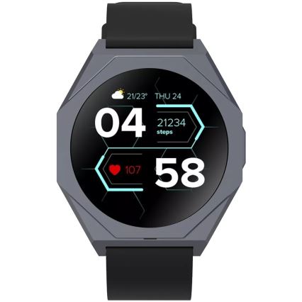 Canyon - Inteligentné hodinky OTTO IP68 čierna