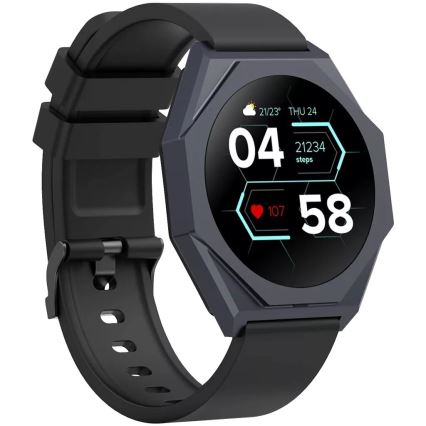 Canyon - Inteligentné hodinky OTTO IP68 čierna