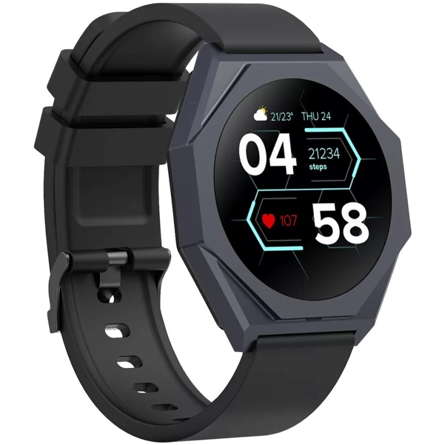 Canyon - Inteligentné hodinky OTTO IP68 čierna