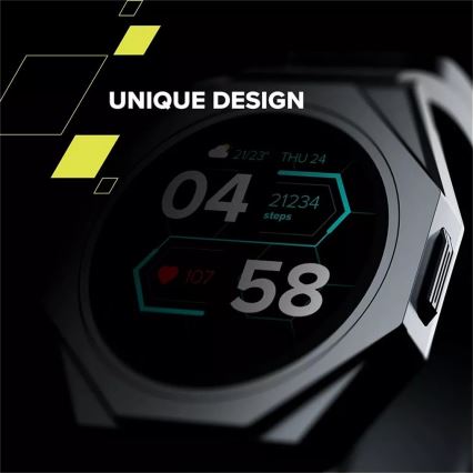 Canyon - Inteligentné hodinky OTTO IP68 čierna