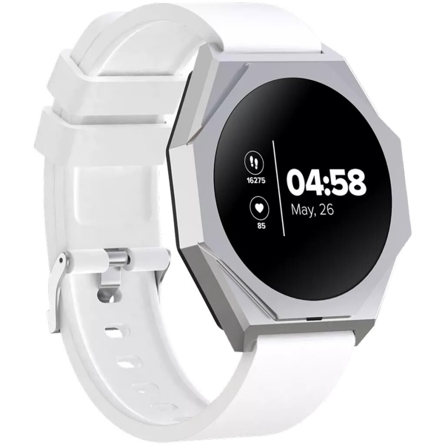 Canyon - Inteligentné hodinky OTTO IP68 strieborná