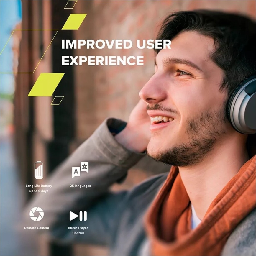 Canyon - Inteligentné hodinky OTTO IP68 strieborná