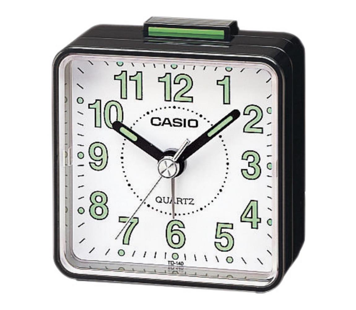 Casio Casio - Budík 1xAA čierna/biela 