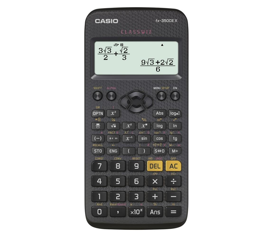 Casio Casio - Školská kalkulačka 1xAAA čierna
