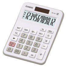 Casio - Stolná kalkulačka 1xLR1130 strieborná