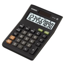 Casio - Stolná kalkulačka 1xLR54 čierna