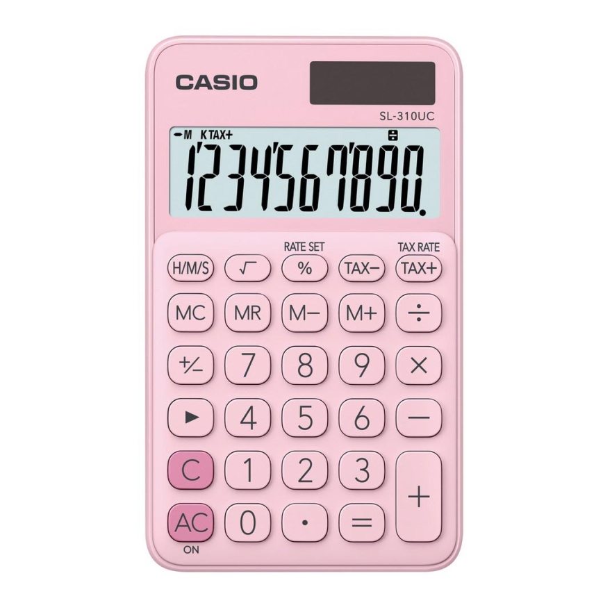 Casio - Vrecková kalkulačka 1xLR54 ružová