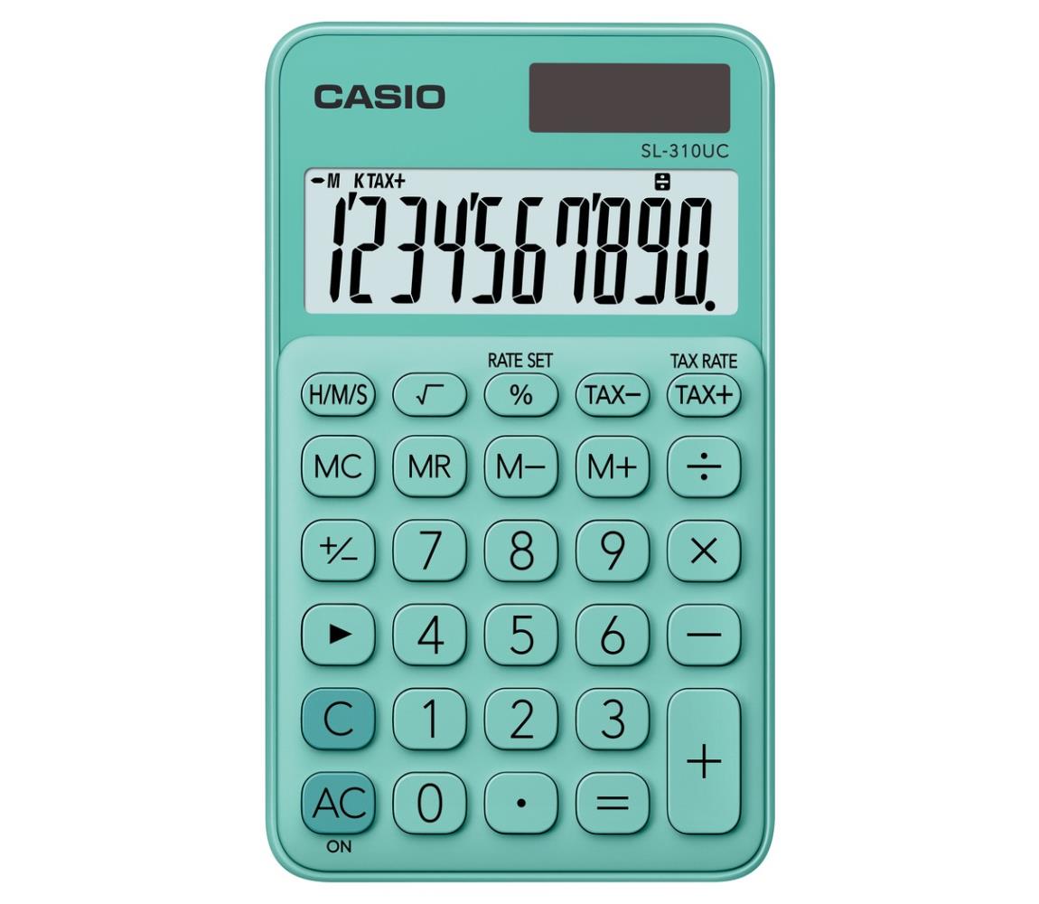 Casio Casio - Vrecková kalkulačka 1xLR54 zelená