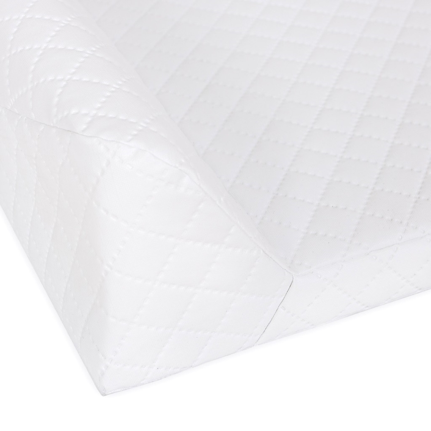 CebaBaby - Prebaľovacia podložka s pevnou doskou dvojhranná COMFORT 50x70 cm biela