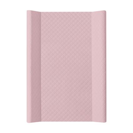 CebaBaby -  Prebaľovacia podložka s pevnou doskou dvojhranná COMFORT 50x70 cm ružová