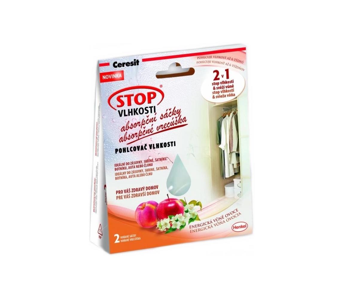 Ceresit - Absorpčné vrecká 2x 50 g energizujúce ovocie CER-2104817