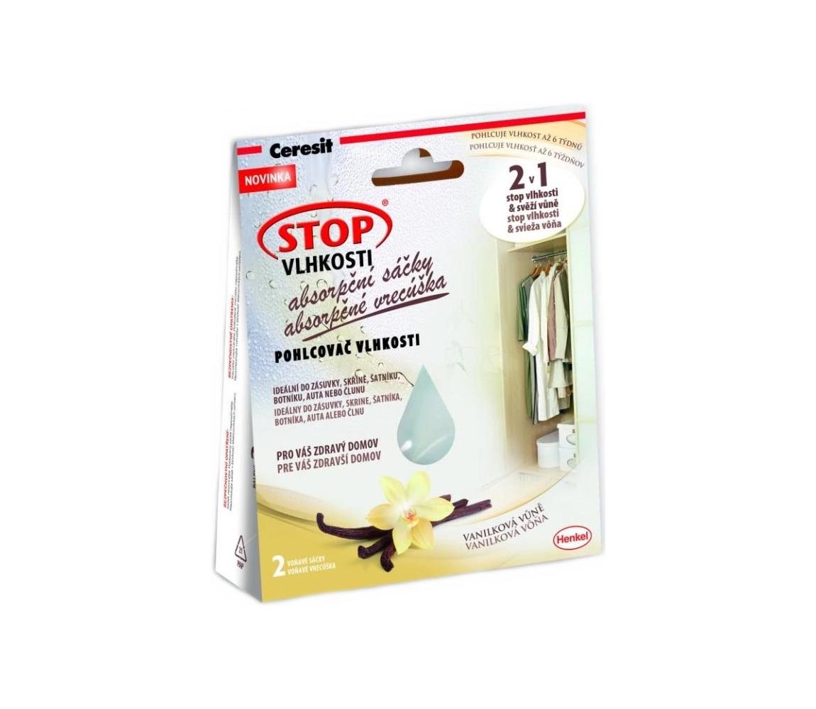 Ceresit - Absorpčné vrecká 2x 50 g, vôňa vanilky CER-2104813