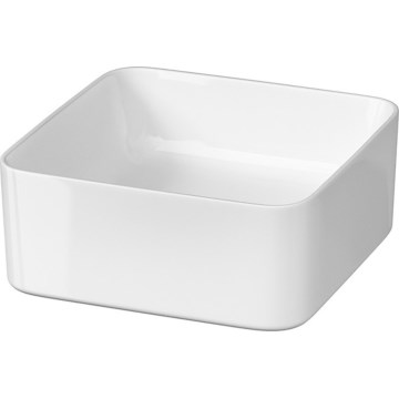 Cersanit K114-007-ECO - Umývadlo na dosku CREA 35x35 cm keramika/lesklá biela