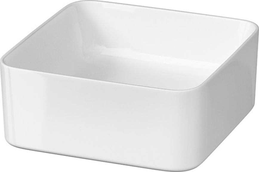 Cersanit K114-007-ECO - Umývadlo na dosku CREA 35x35 cm keramika/lesklá biela