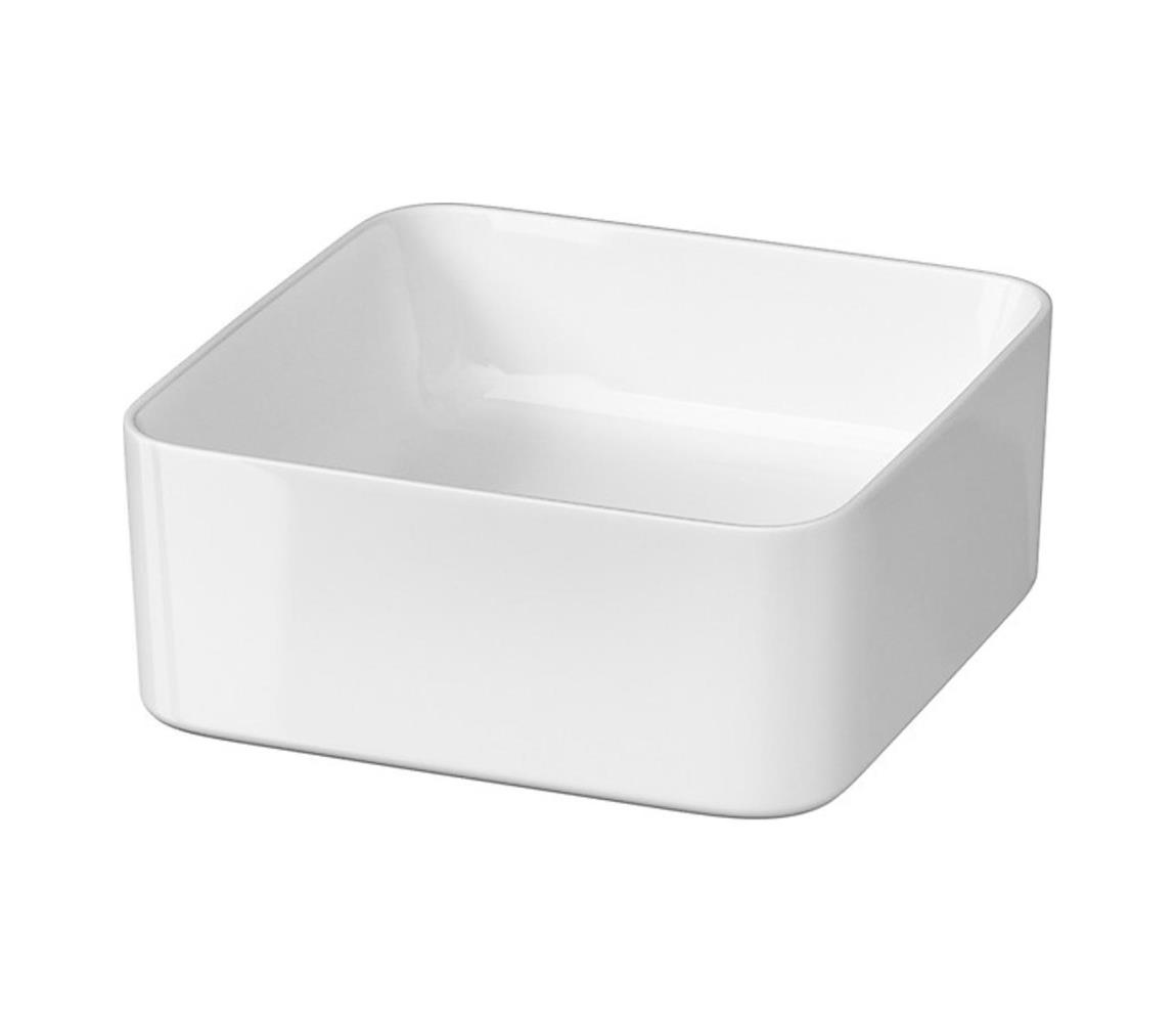 Cersanit K114-007-ECO - Umývadlo na dosku CREA 35x35 cm keramika/lesklá biela K114-007-ECO