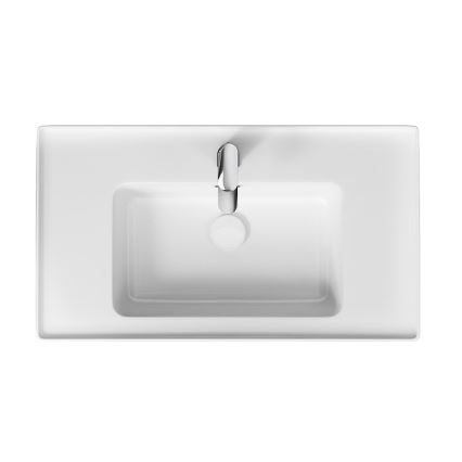 Cersanit K114-017 - Zapustené umývadlo CREA 44,5x80,5 cm keramika/lesklá biela