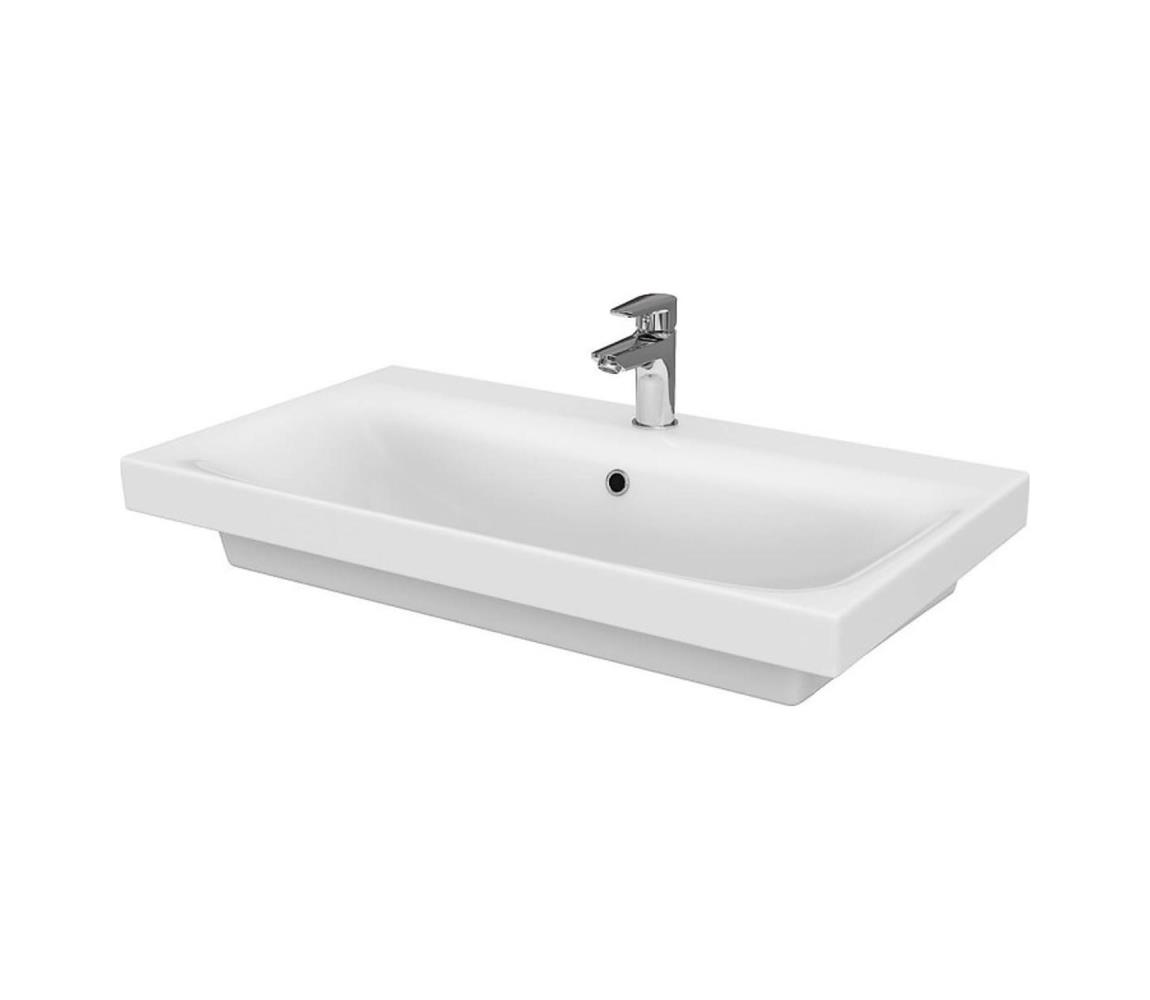 Cersanit K116-013-ECO - Umývadlo na dosku/závesné MODUO 45x80 cm keramika/biela K116-013-ECO