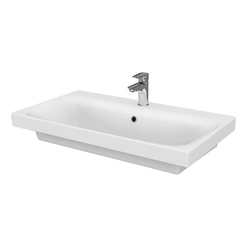 Cersanit K116-013-ECO - Zapustené umývadlo MODUO 45x80 cm keramika/lesklá biela