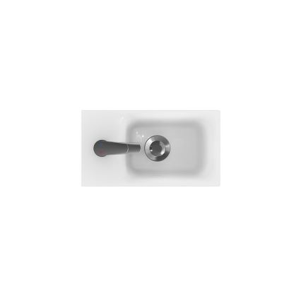 Cersanit K116-016 - Zapustené umývadlo MODUO 22x40 cm keramika/lesklá biela