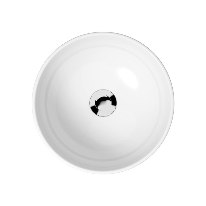 Cersanit K116-047-ECO - Umývadlo na dosku MODUO pr. 35 cm keramika/lesklá biela