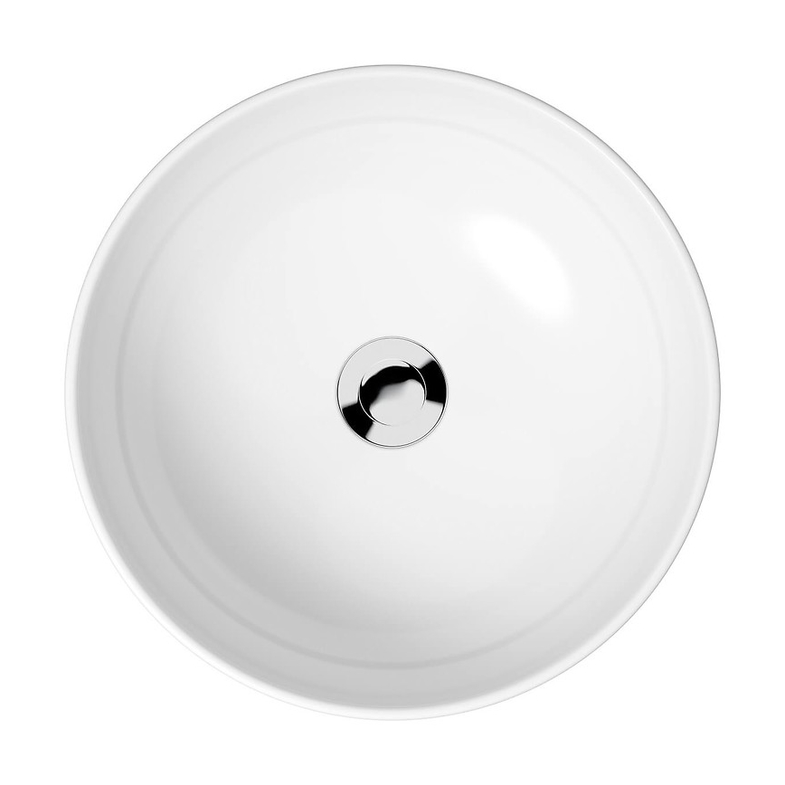 Cersanit K116-048 - Umývadlo na dosku MODUO pr. 40 cm keramika/lesklá biela