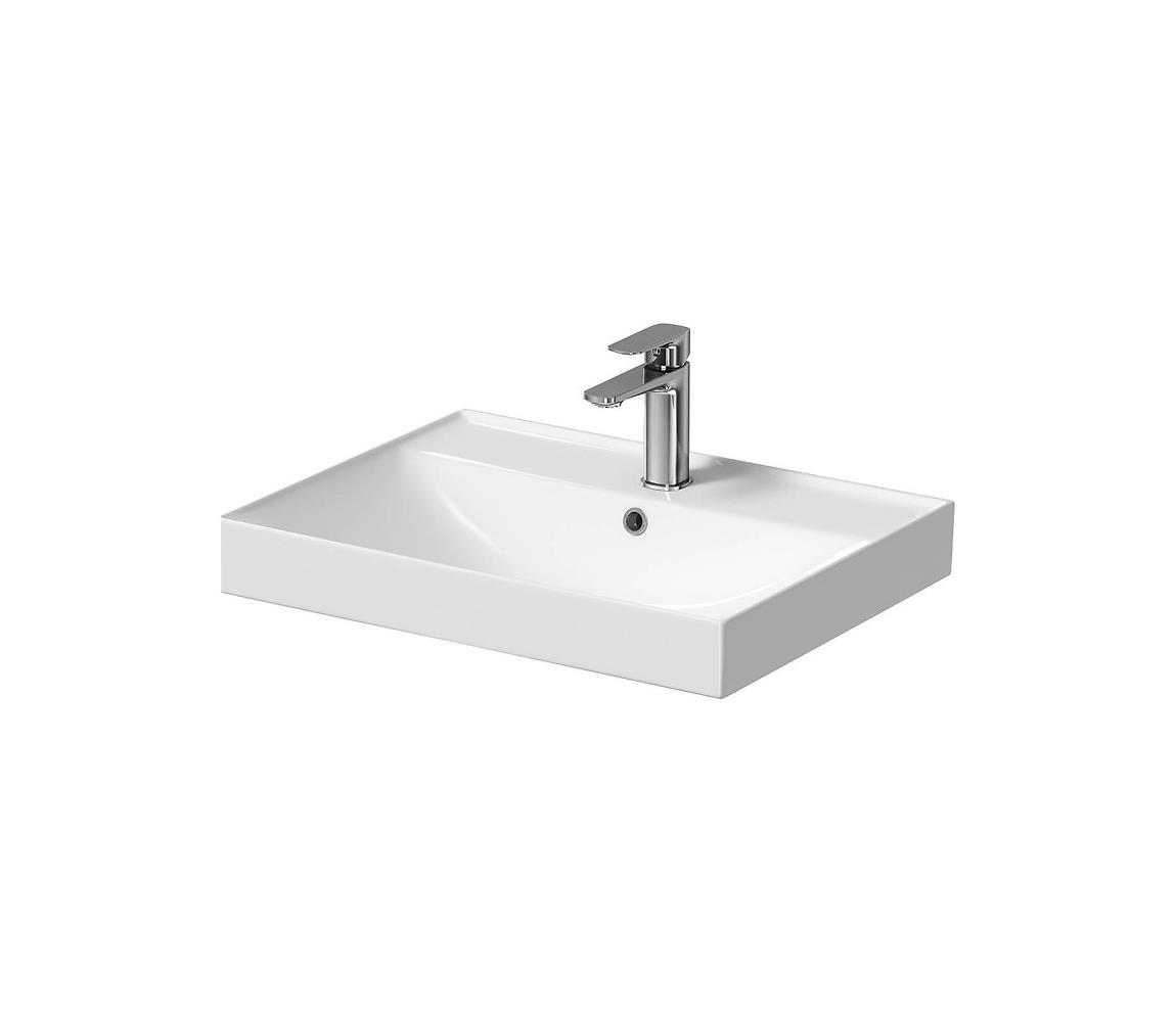 Cersanit K120-009 - Zapustené umývadlo LARGA 45,5x60,5 cm keramika/lesklá biela K120-009