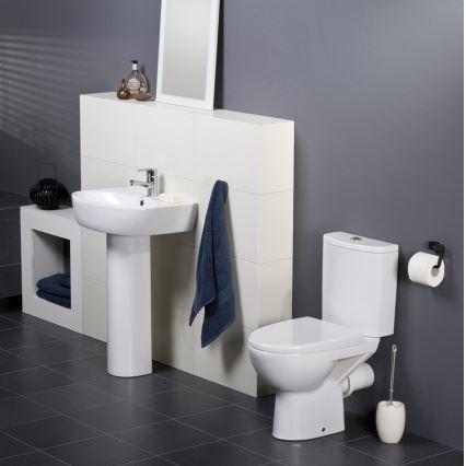 Cersanit K27-062 - Podlahové WC PARVA keramika/biela