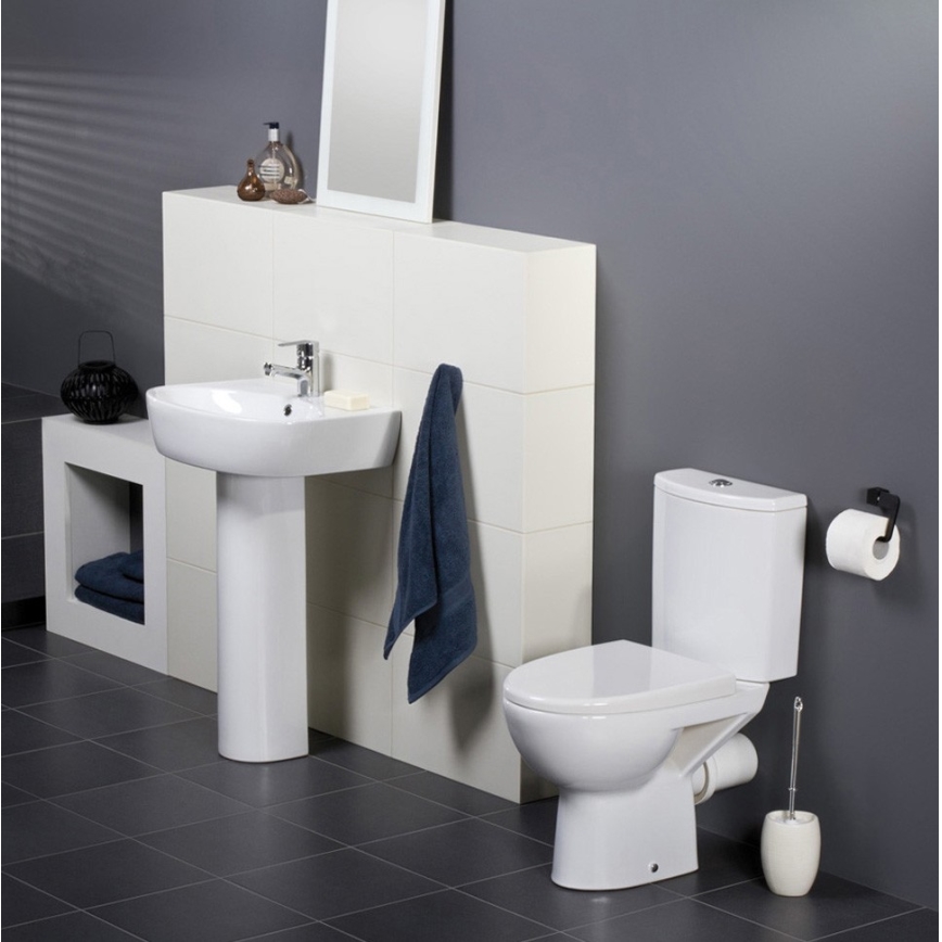 Cersanit K27-062 - Podlahové WC PARVA keramika/biela