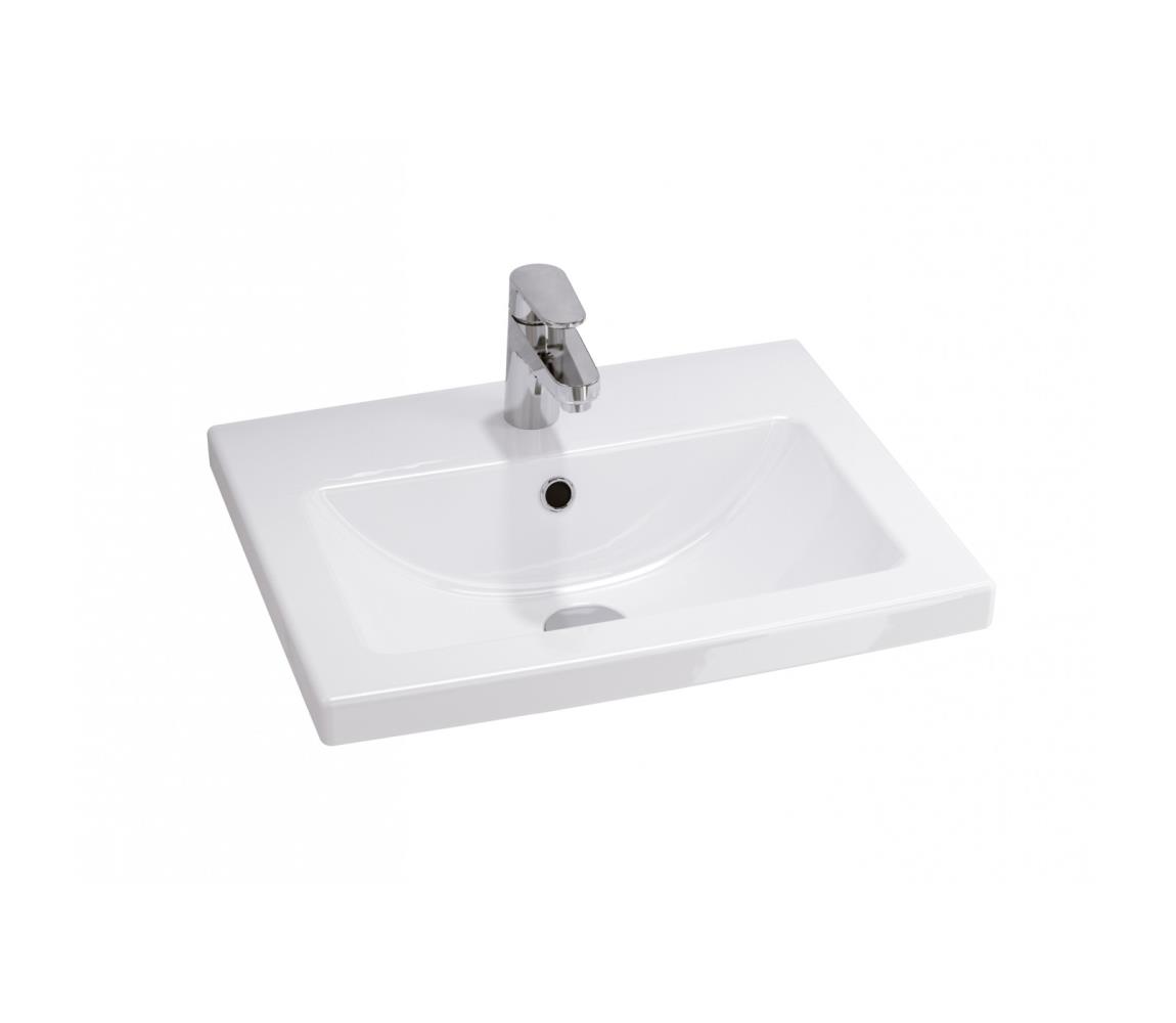 Cersanit K32-002-BOX - Umývadlo na dosku/závesné COMO 40x50 cm keramika/blá K32-002-BOX