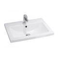 Cersanit K32-003-BOX - Umývadlo na dosku/závesné COMO 45x60 cm keramika/lesklá biela