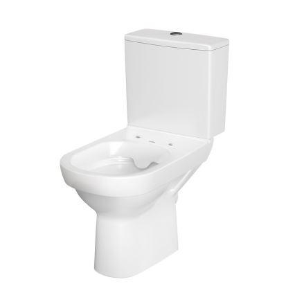 Cersanit K35-035 - Stojace WC s doskou CITY keramika/biela