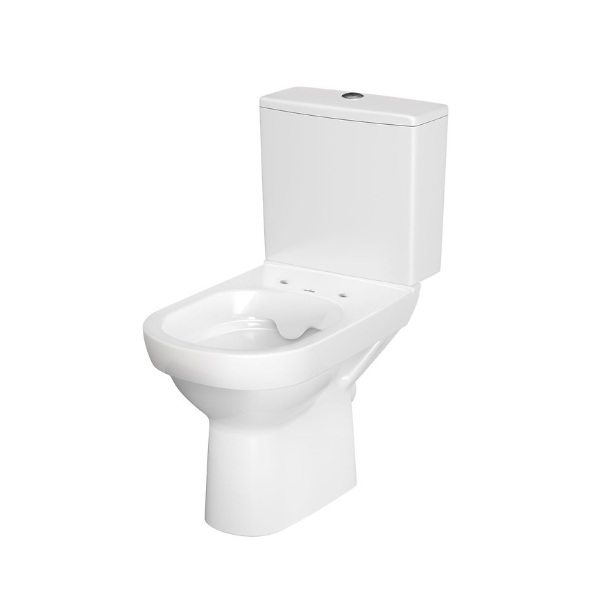 Cersanit K35-035 - Stojace WC s doskou CITY keramika/biela