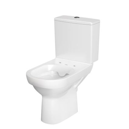 Cersanit K35-037 - Stojace WC s doskou CITY keramika/biela