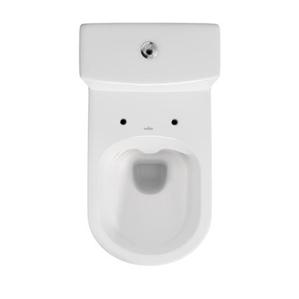 Cersanit K35-037 - Stojace WC s doskou CITY keramika/biela