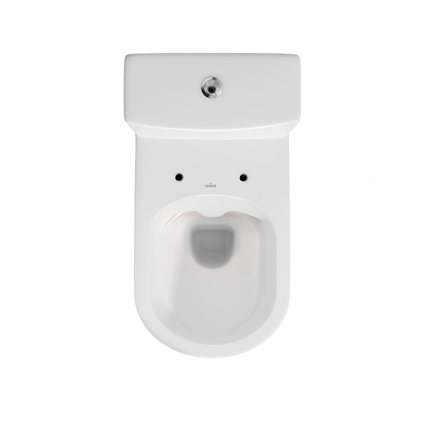 Cersanit K35-037 - Stojace WC s doskou CITY keramika/biela