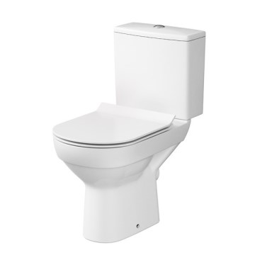 Cersanit K35-037 - Stojace WC s doskou CITY keramika/biela