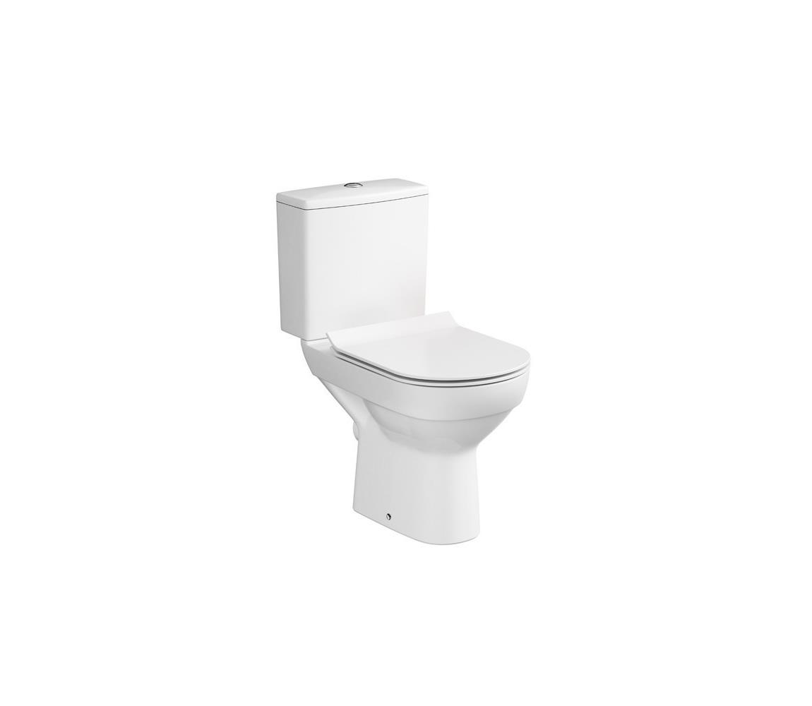 Cersanit K35-037 - stojace WC s doskou CITY keramika/biela K35-037