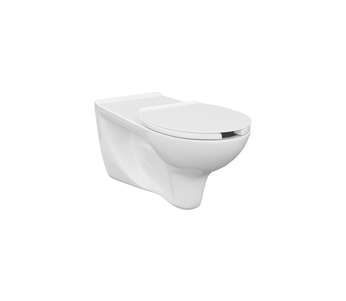 Cersanit K670-002 - Bezbariérové závesné WC ETIUDA keramika/biela K670-002