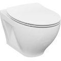 Cersanit K701-147 - Závesné WC s WC sedátkom SAVIO keramika/biela