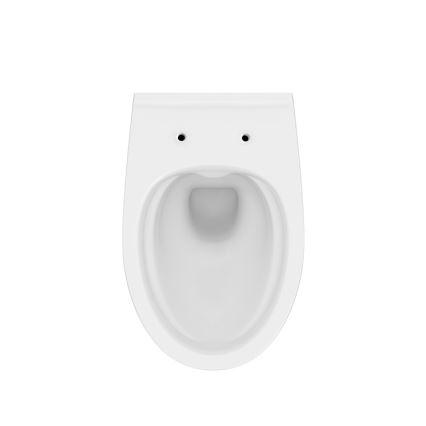 Cersanit K701-147 - Závesné WC s WC sedátkom SAVIO keramika/biela