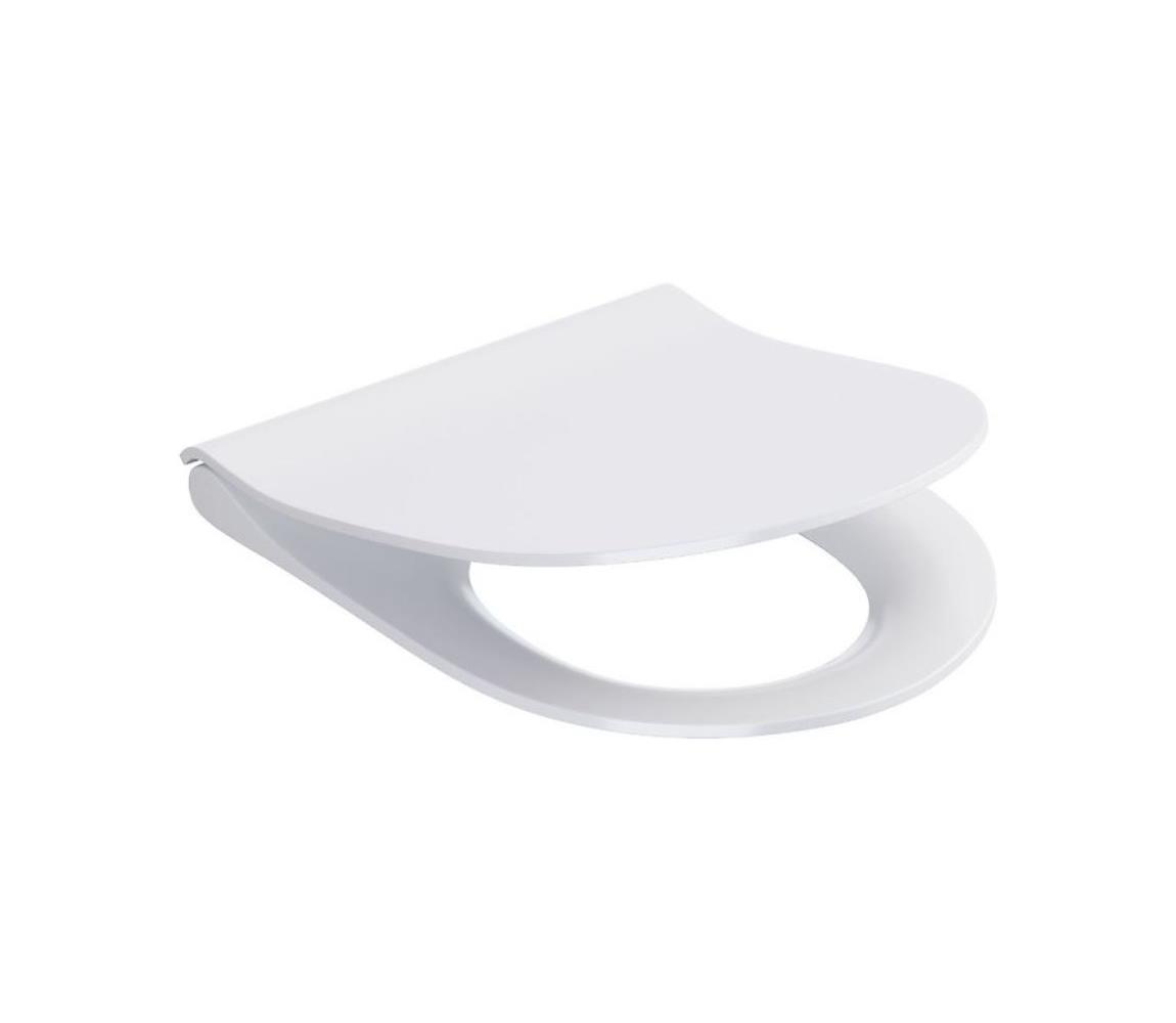 Cersanit K98-0146 - WC sedadlo CITY OVAL SoftClose biele K98-0146