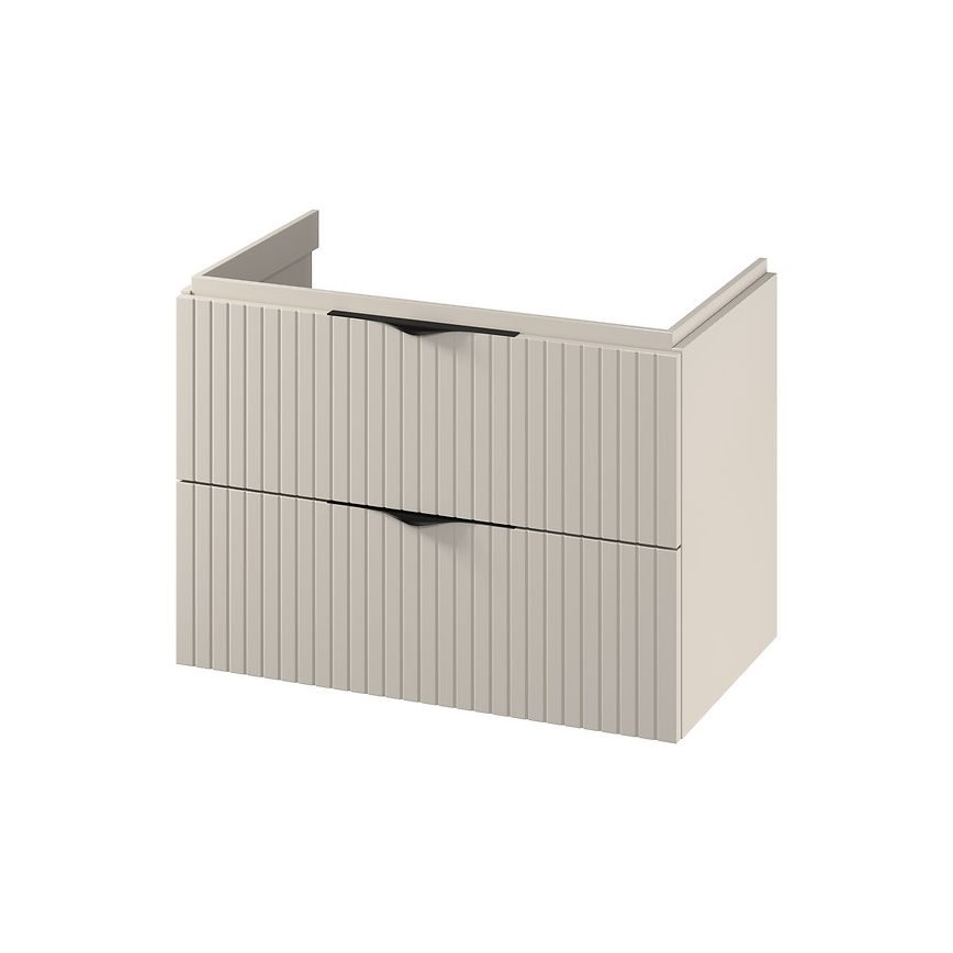 Cersanit S1015-003 - Závesná kúpeľňová skrinka pod umývadlo TIRSO 80x45 cm béžová