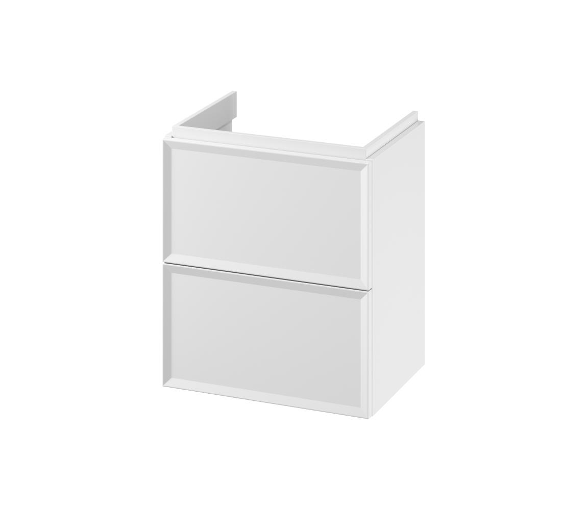 Cersanit S1021-005 -Závesná kúpeľňová skrinka pod umývadlo MILLE SLIM 50x35 cm biela S1021-005