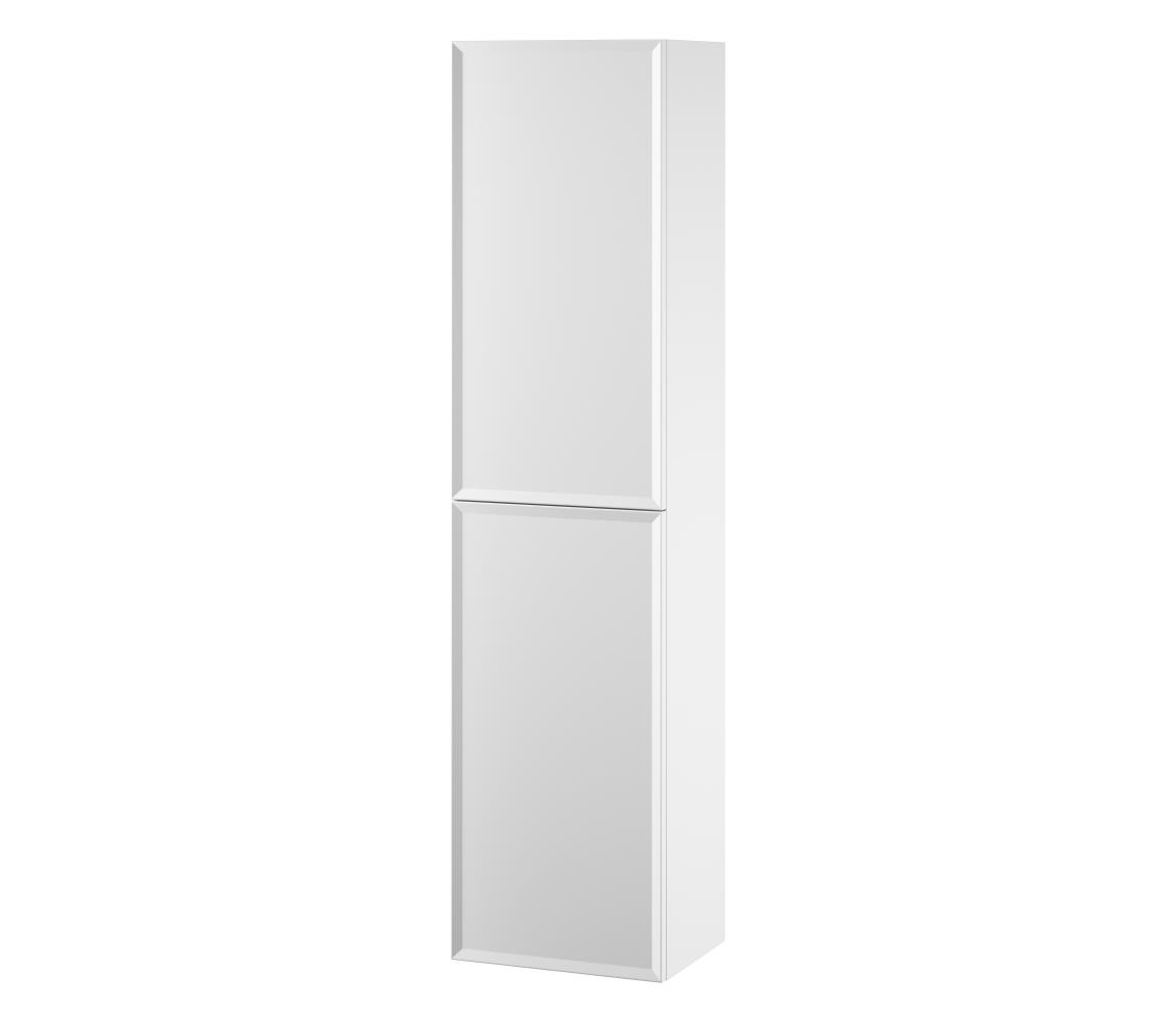 Cersanit S1021-010 - Závesná kúpeľňová skrinka MILLE 40x160x30 cm matná biela S1021-010
