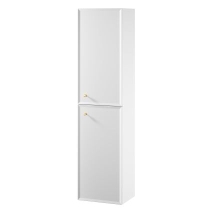 Cersanit S1021-010 - Závesná kúpeľňová skrinka MILLE 40x160x30 cm matná biela